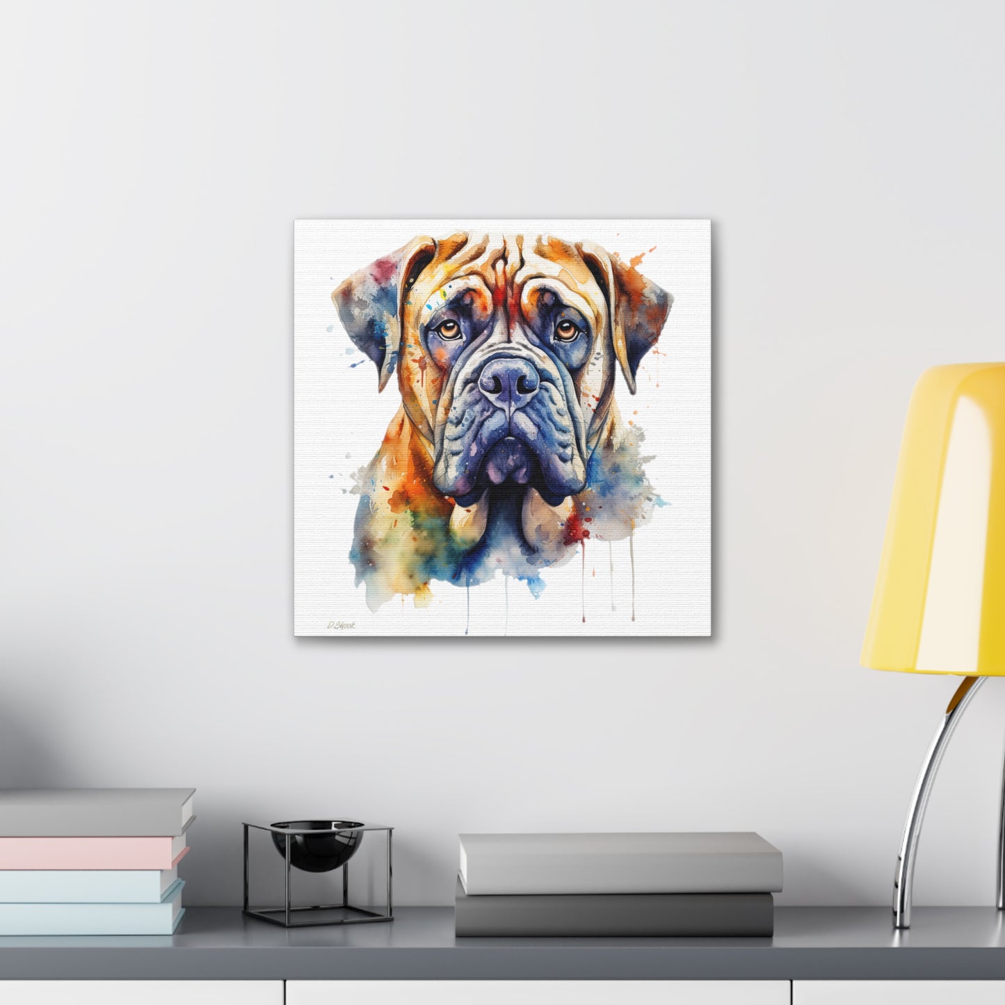 Bullmastiff 3 Canvas Gallery Wraps