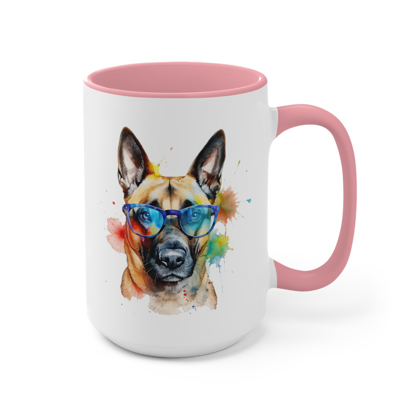 Belgium Malinois 6 Accent Mugs
