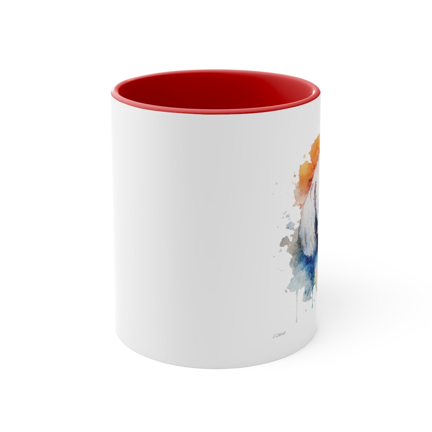 Bichon Frise 3 Accent Mugs
