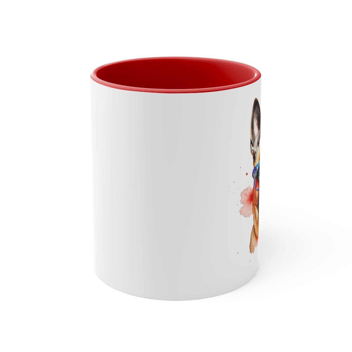Belgium Malinois 6 Accent Mugs
