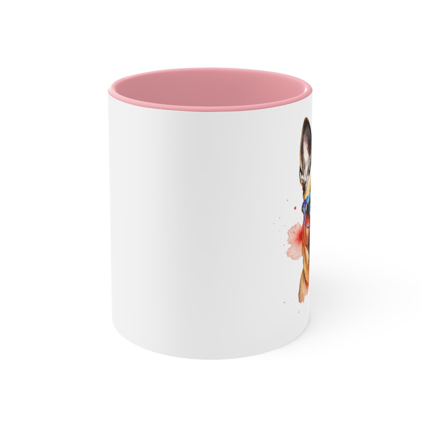 Belgium Malinois 6 Accent Mugs