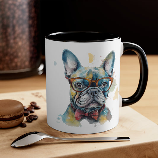 French Bulldog 5 Accent Mugs