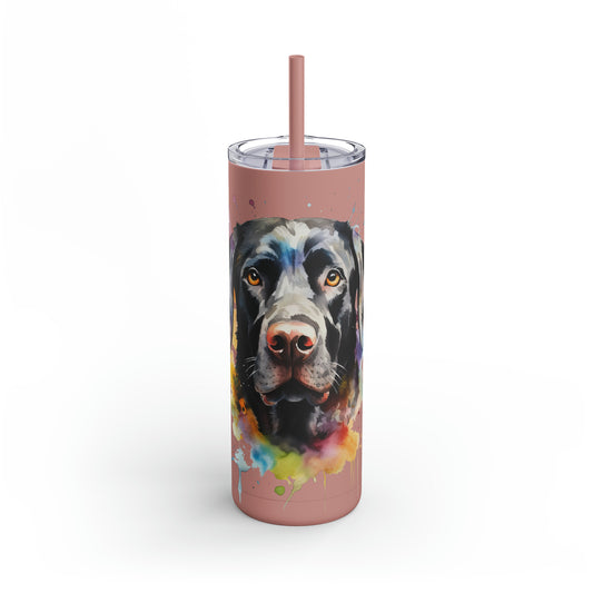 Black Lab 6 Maars Maker Skinny Matte Tumbler, 20oz