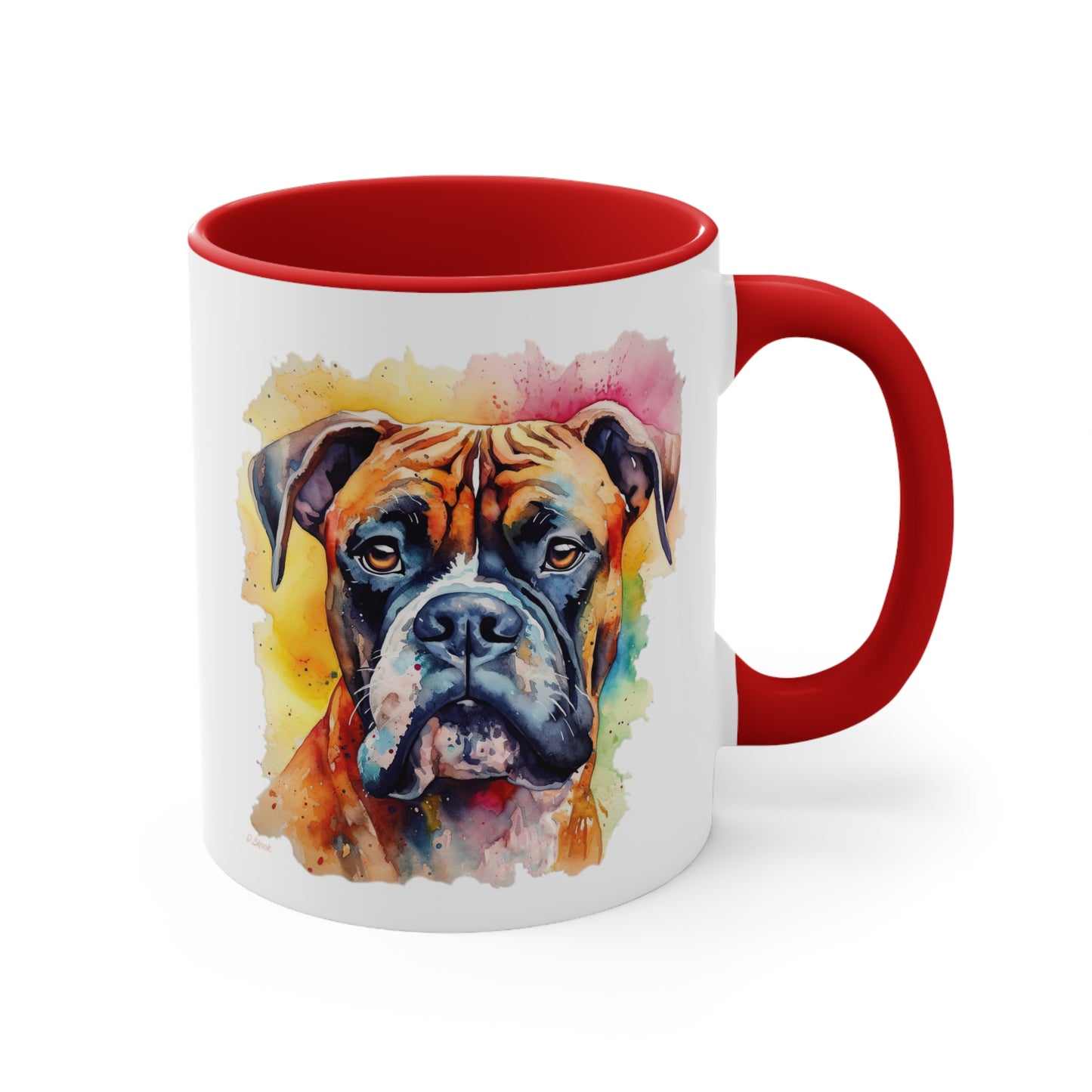 Boxer 1 Accent Mugs