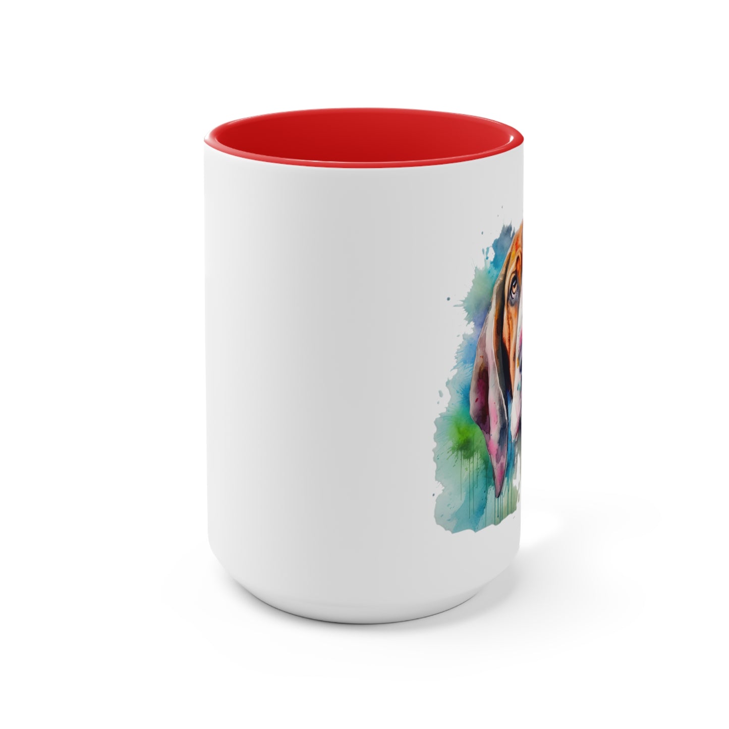 Basset Hound 3 Accent Mugs