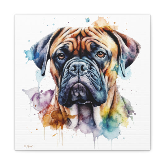 Bullmastiff 1 Canvas Gallery Wraps