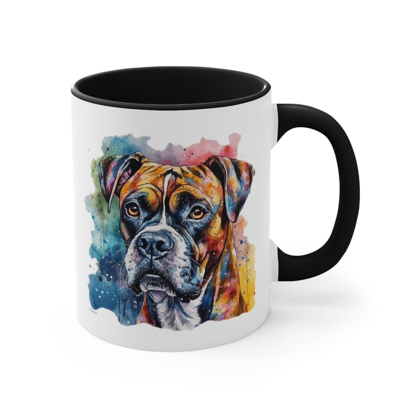 Boxer 3 Accent Mugs