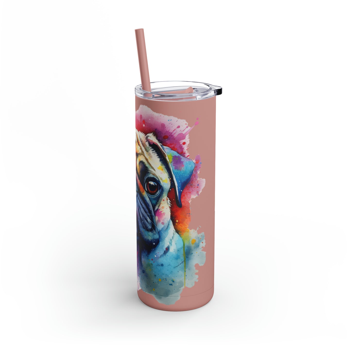 Pug 1 Maars Maker Skinny Matte Tumbler, 20oz
