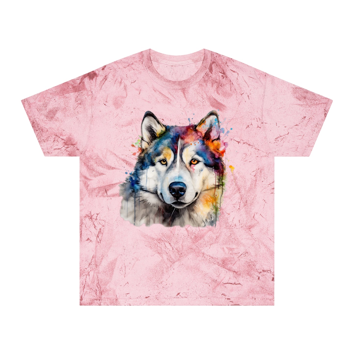 Alaskan Malamute 3 Unisex Color Blast T-Shirt