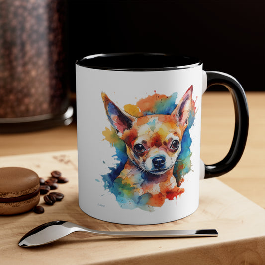 Chihuahua 6 Accent Mugs
