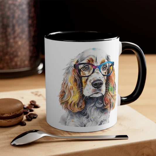 English Cocker Spaniel 6 Accent Mugs