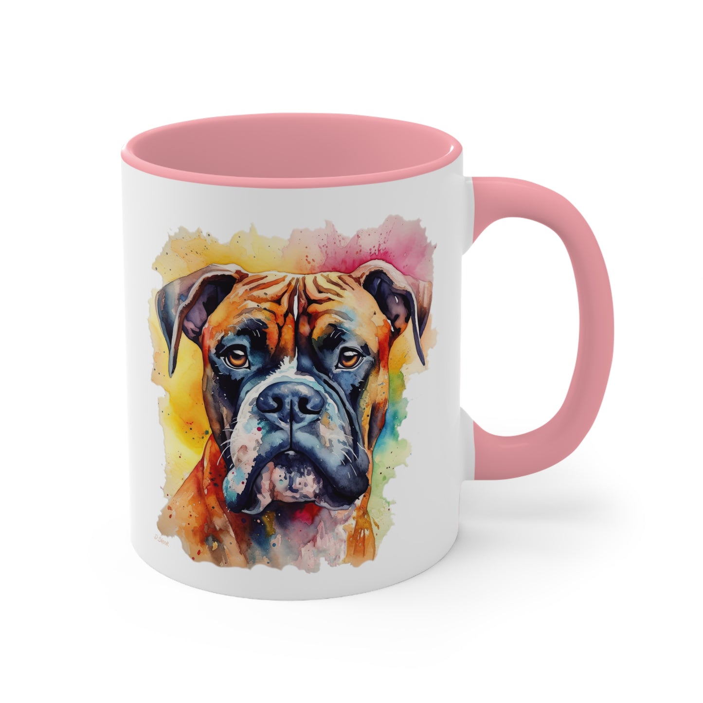 Boxer 1 Accent Mugs