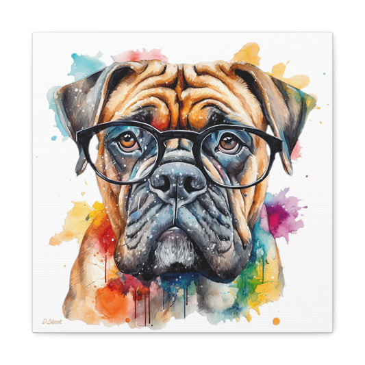 Bullmastiff 6 Canvas Gallery Wraps