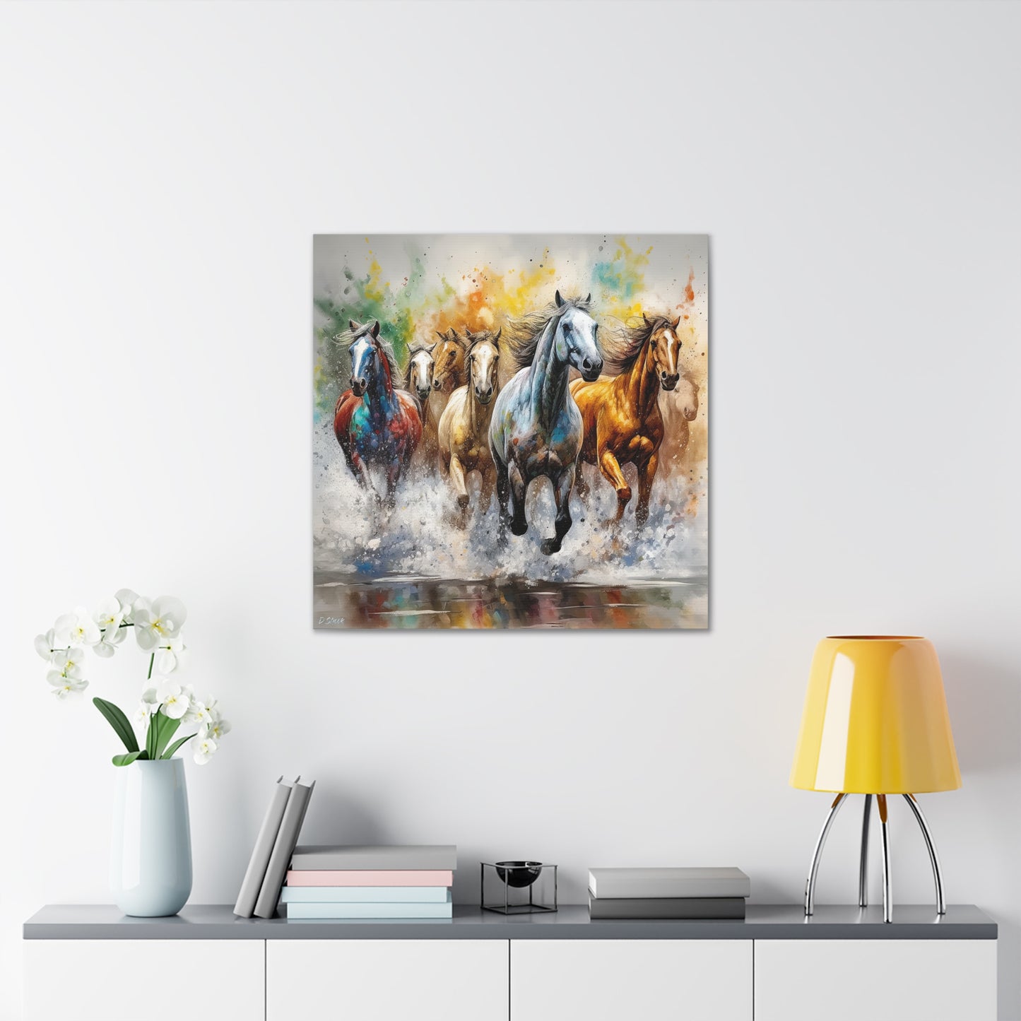 Horse Rescue 16 Canvas Gallery Wraps