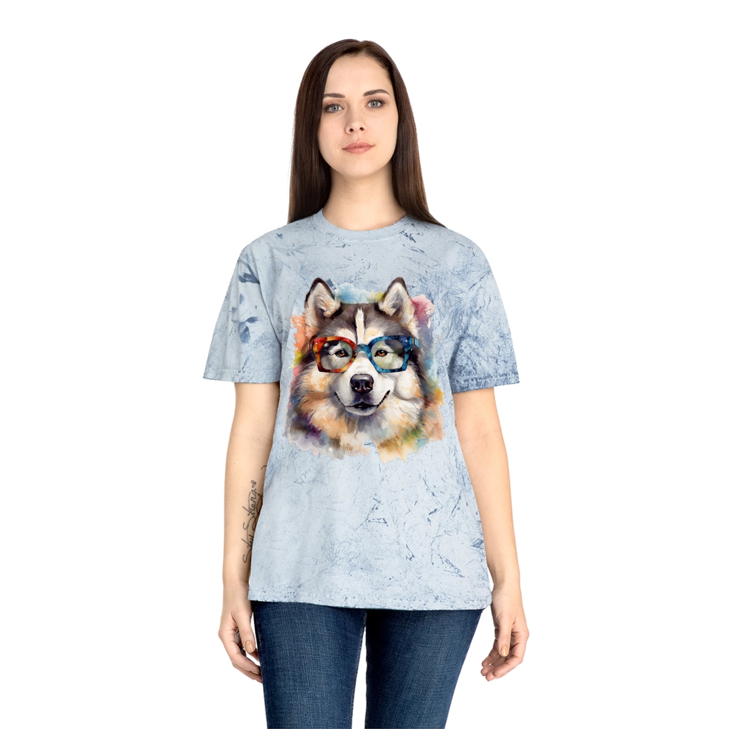 Alaskan Malamute 5 Unisex Color Blast T-Shirt