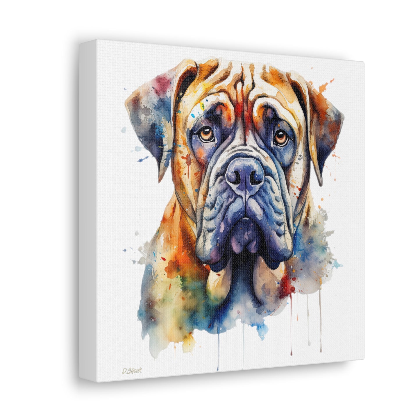 Bullmastiff 3 Canvas Gallery Wraps