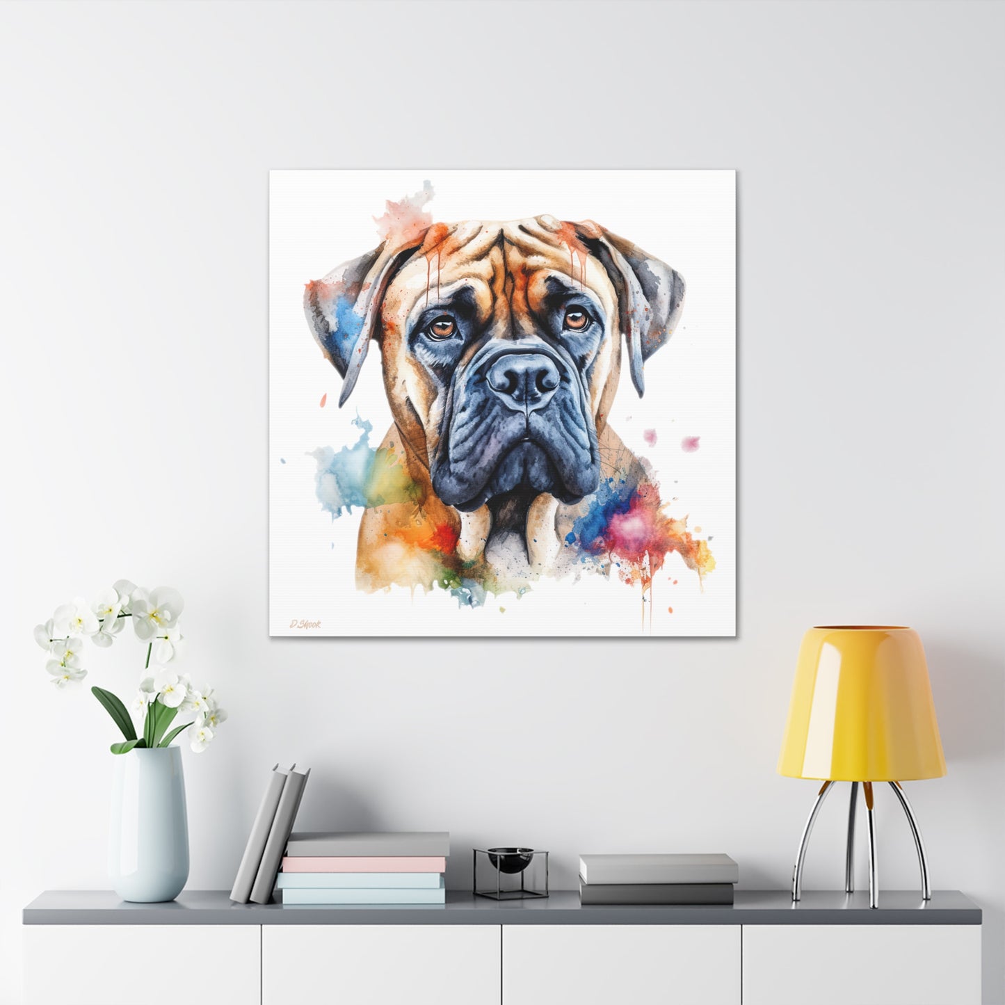 Bullmastiff 2 Canvas Gallery Wraps