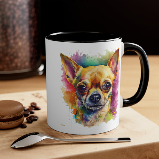 Chihuahua 7 Accent Mugs