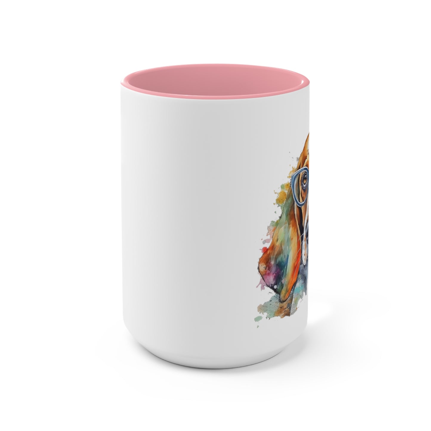 Basset Hound 5 Accent Mugs