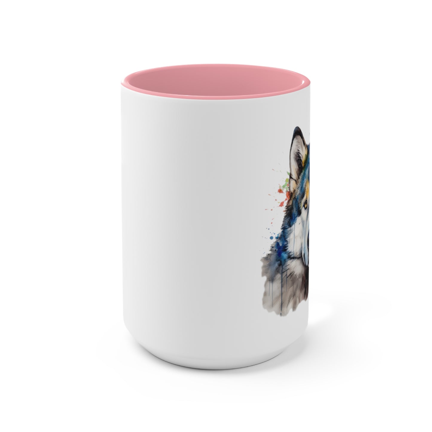 Alaskan Malamute 3 Accent Mugs
