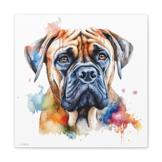 Bullmastiff 2 Canvas Gallery Wraps