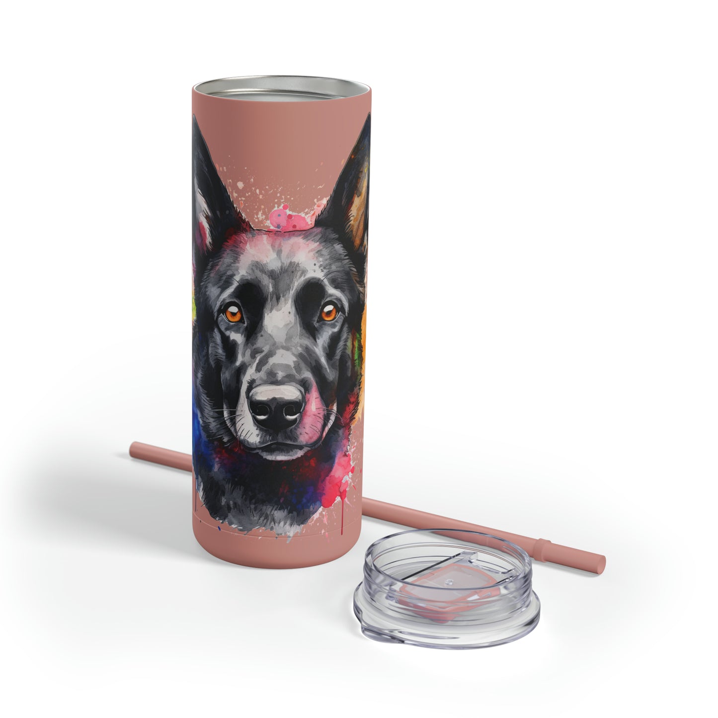 German Sheppard 20 Maars Maker Skinny Matte Tumbler, 20oz