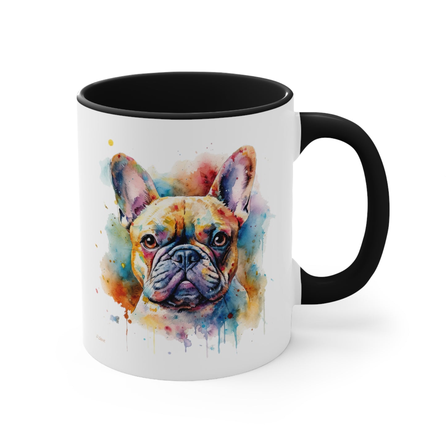 French Bulldog 1 Accent Mugs