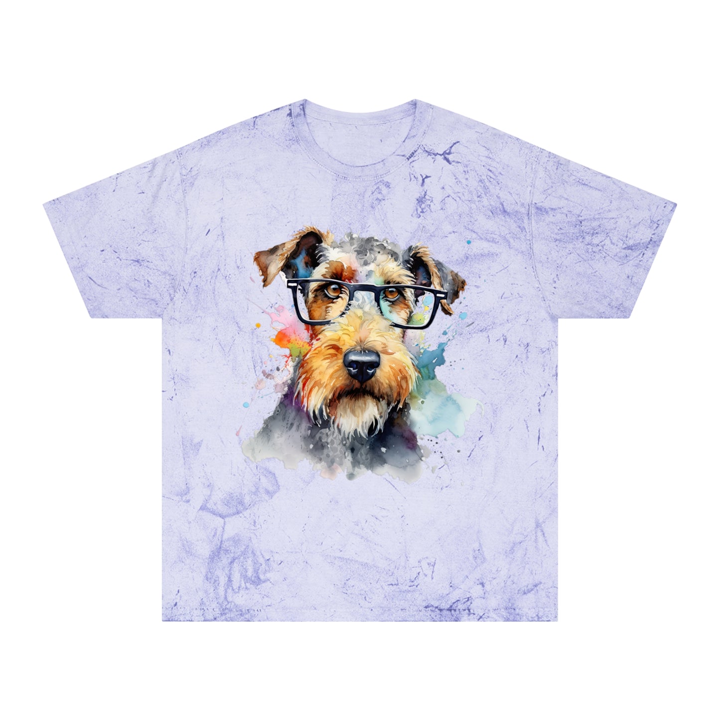 Airedale Terrier 7 Unisex Color Blast T-Shirt
