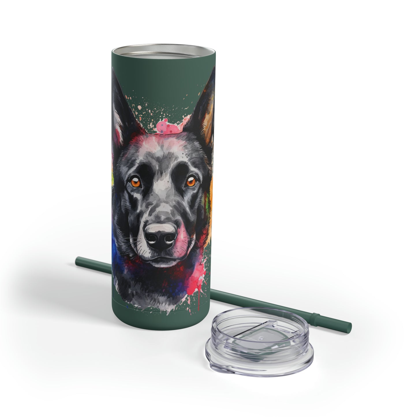 German Sheppard 20 Maars Maker Skinny Matte Tumbler, 20oz