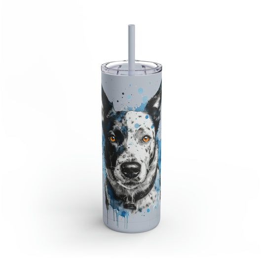 Blue Heeler 3 Maars Maker Skinny Matte Tumbler, 20oz