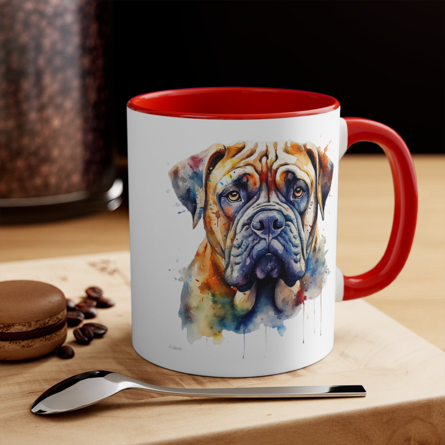 Bullmastiff 3 Accent Mugs