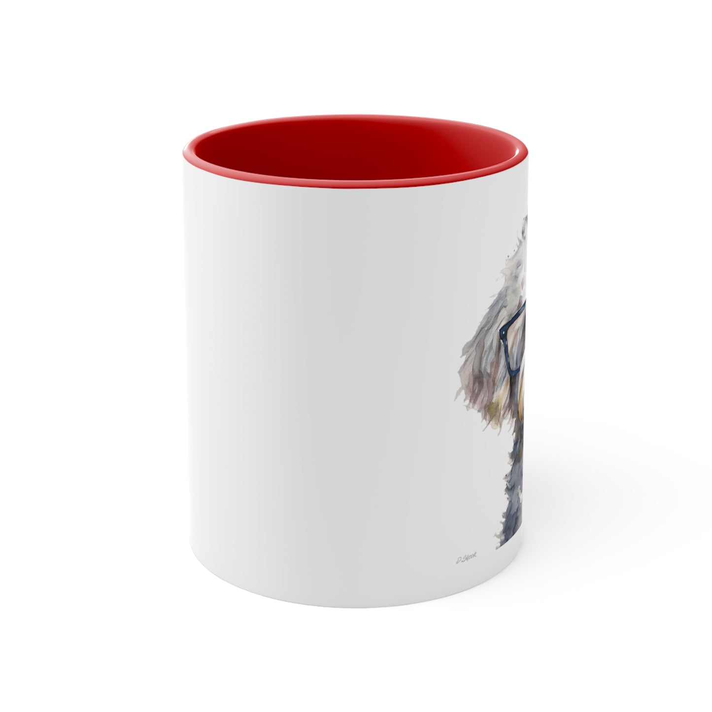 Bichon Frise 4 Accent Mugs