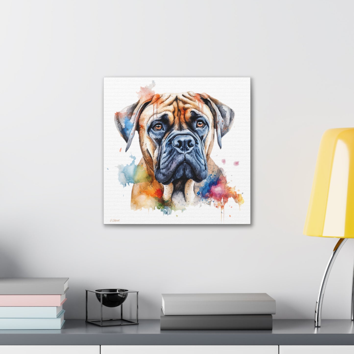 Bullmastiff 2 Canvas Gallery Wraps