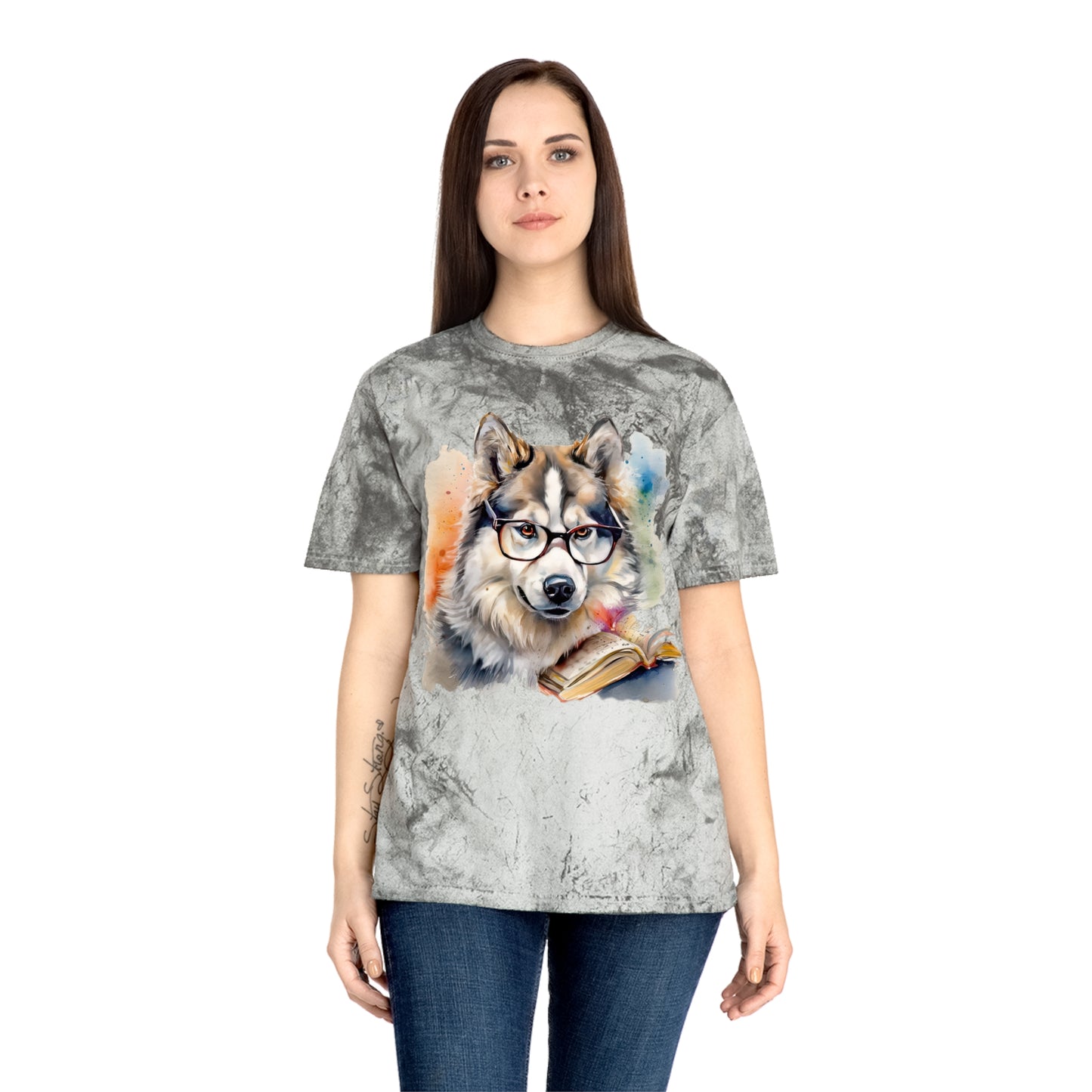 Alaskan Malamute 4 Unisex Color Blast T-Shirt
