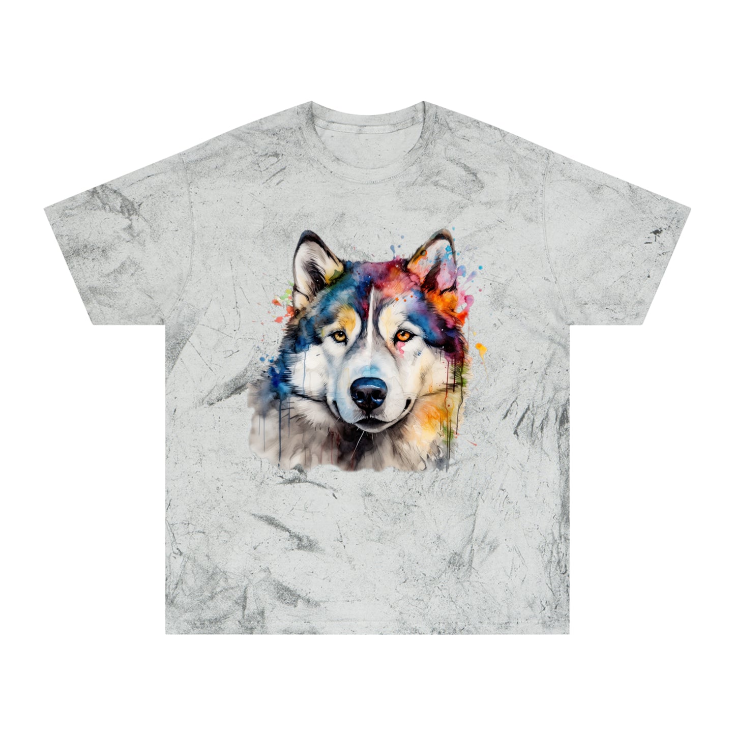 Alaskan Malamute 3 Unisex Color Blast T-Shirt