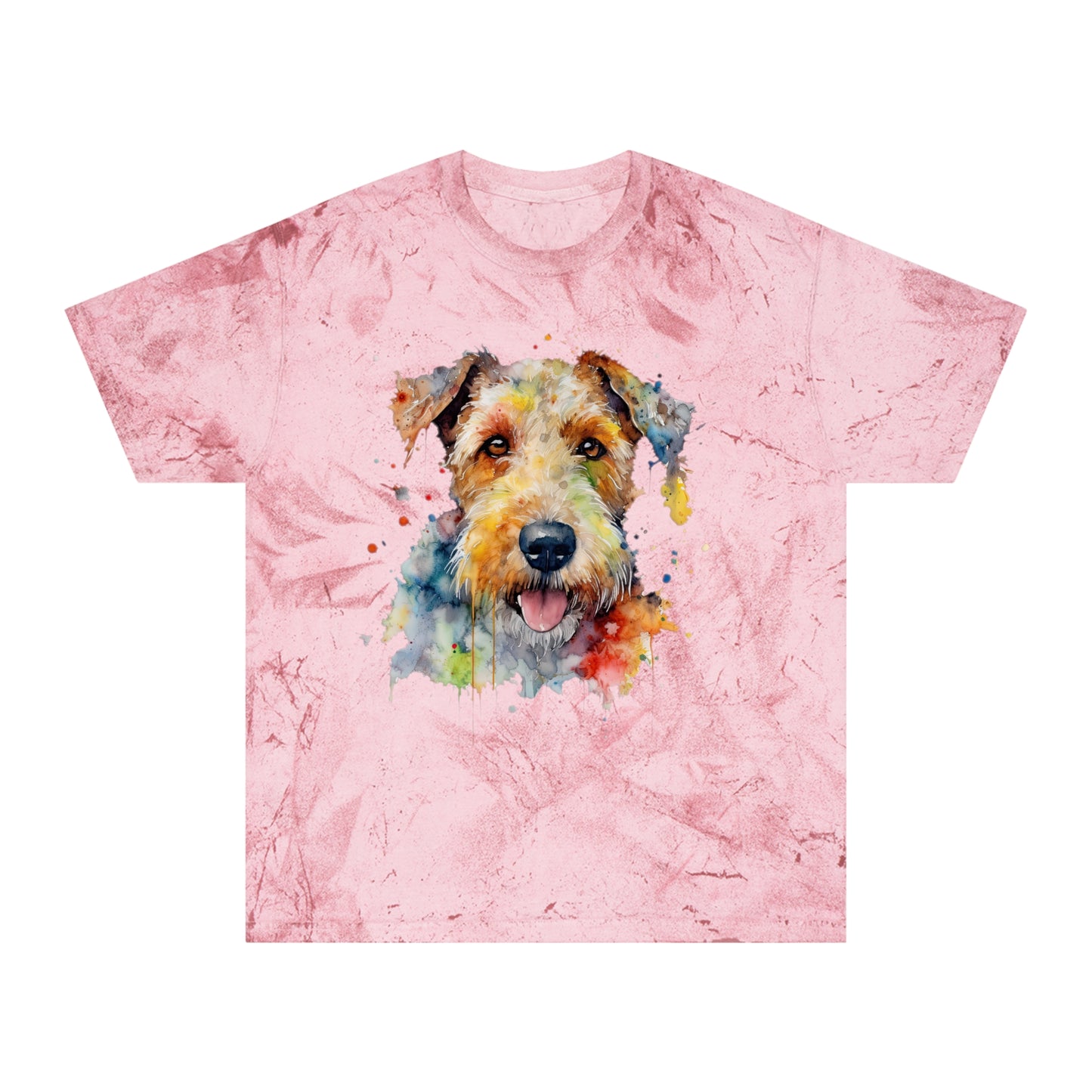 Airedale Terrier 1 Unisex Color Blast T-Shirt