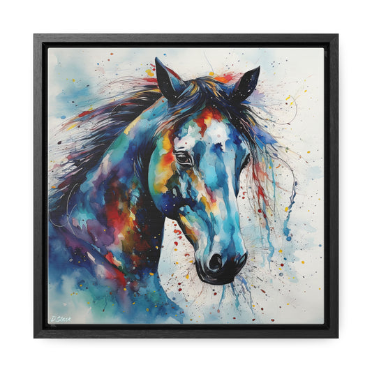 Wild Horse Gallery Canvas Wraps, Square Frame