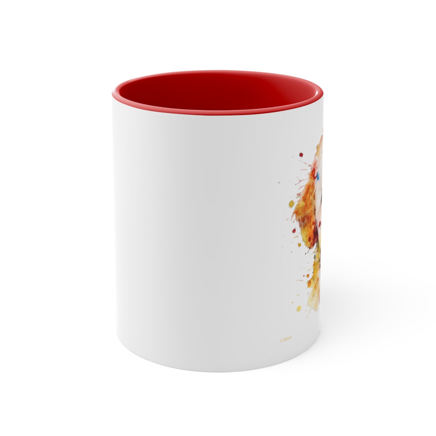 Bichon Frise 2 Accent Mugs