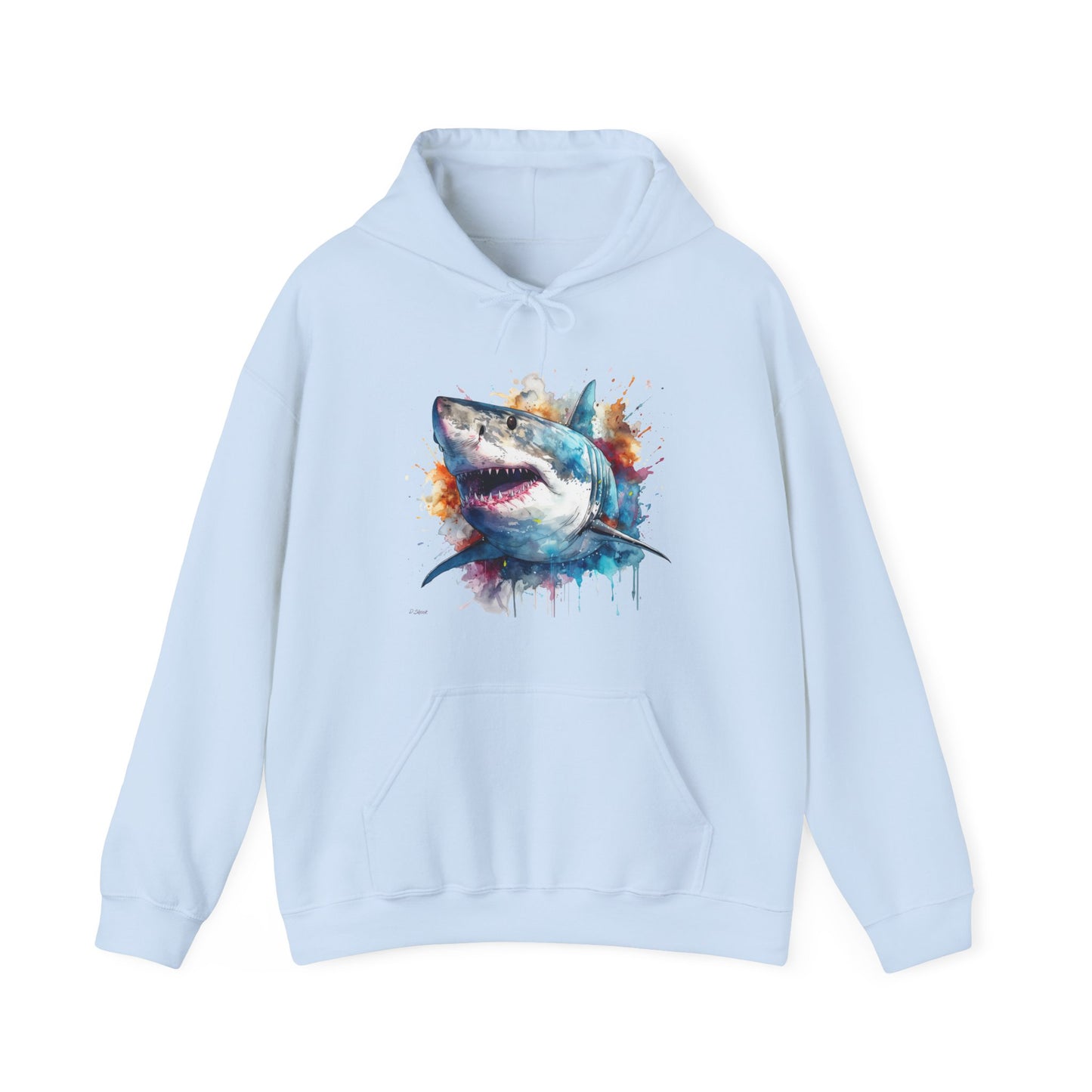 Shark B Unisex Heavy Blend™ Hooded Sweatshirt