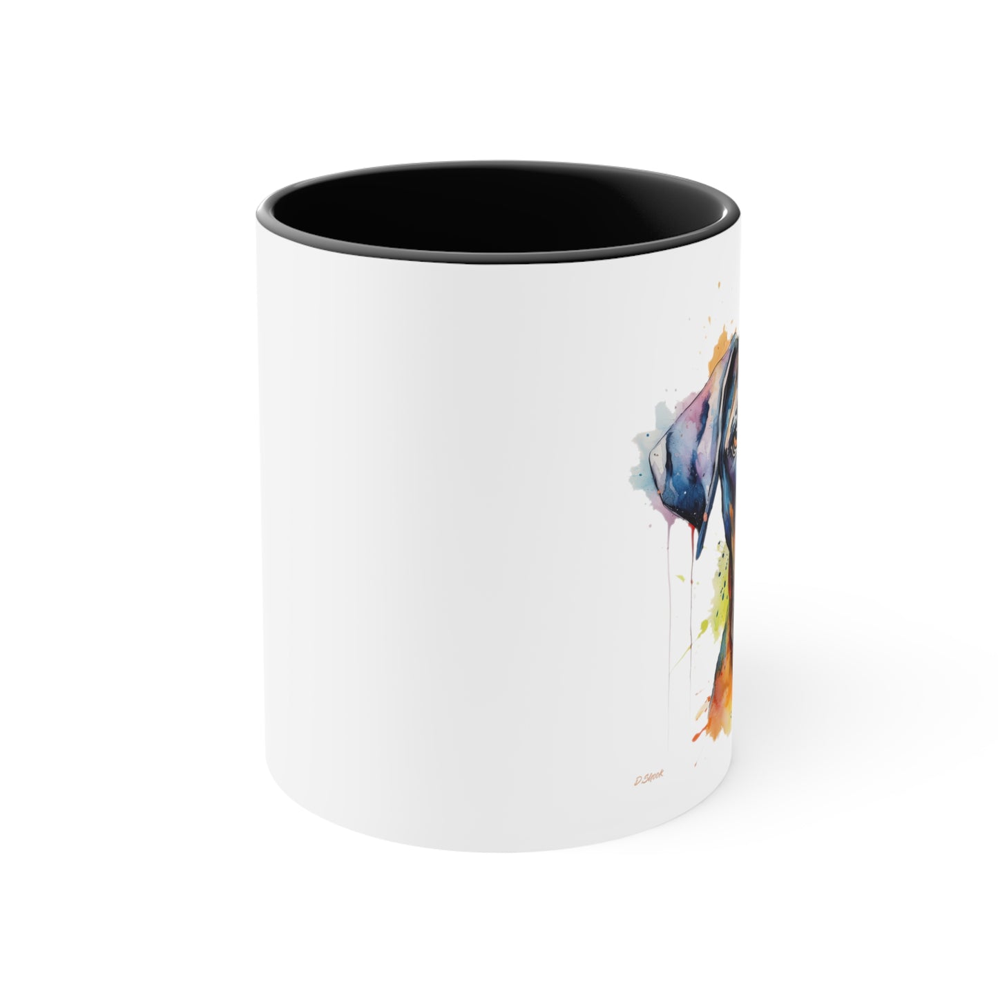 Great Dane 2 Accent Mugs