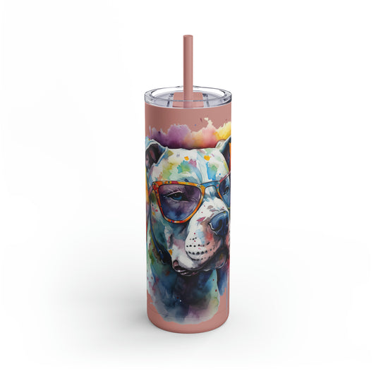 Pitbull 5 Maars Maker Skinny Matte Tumbler, 20oz