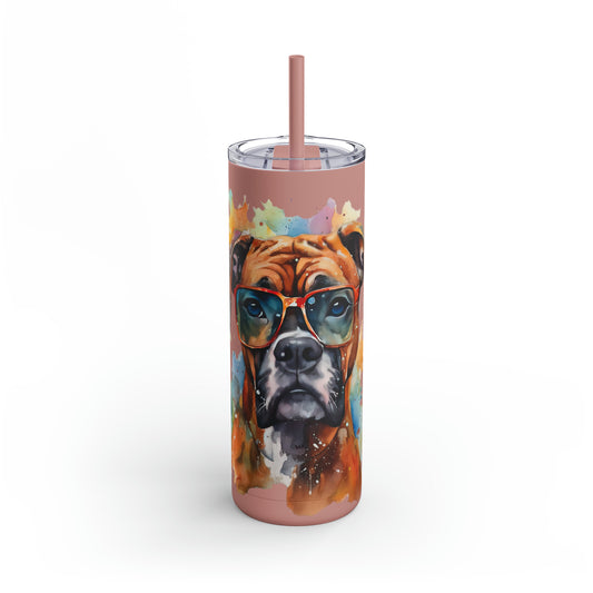 Boxer 4 Maars Maker Skinny Matte Tumbler, 20oz