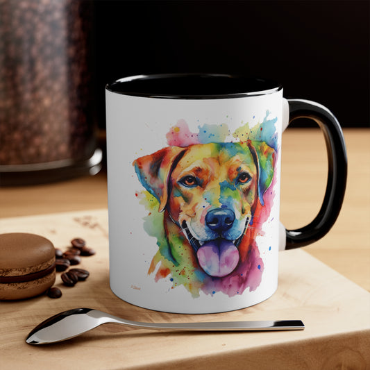 Labrador Retriever 3 Accent Mugs