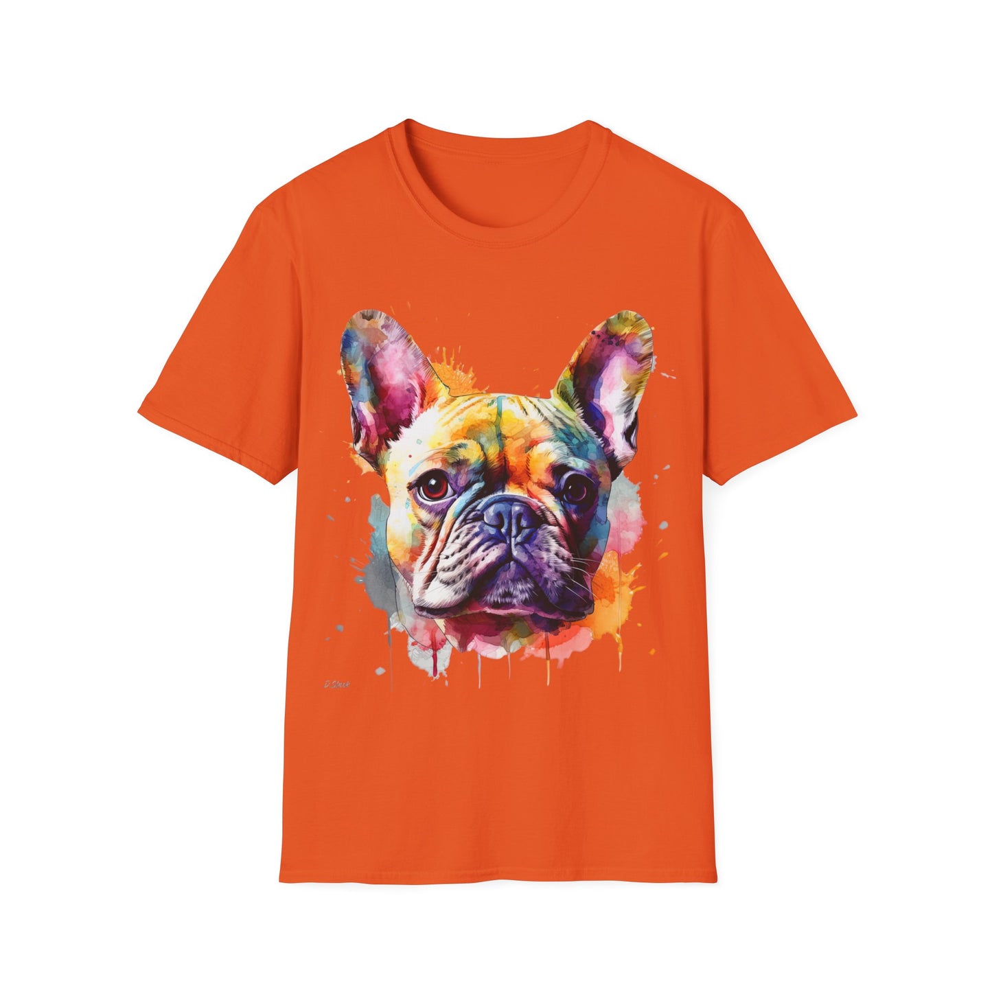 French Bulldog 6 Unisex Softstyle T-Shirt