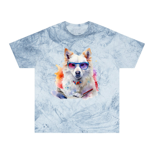 American Eskimo Dog 4 Unisex Color Blast T-Shirt