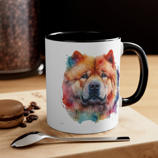 Chow Chow 2 Accent Mugs