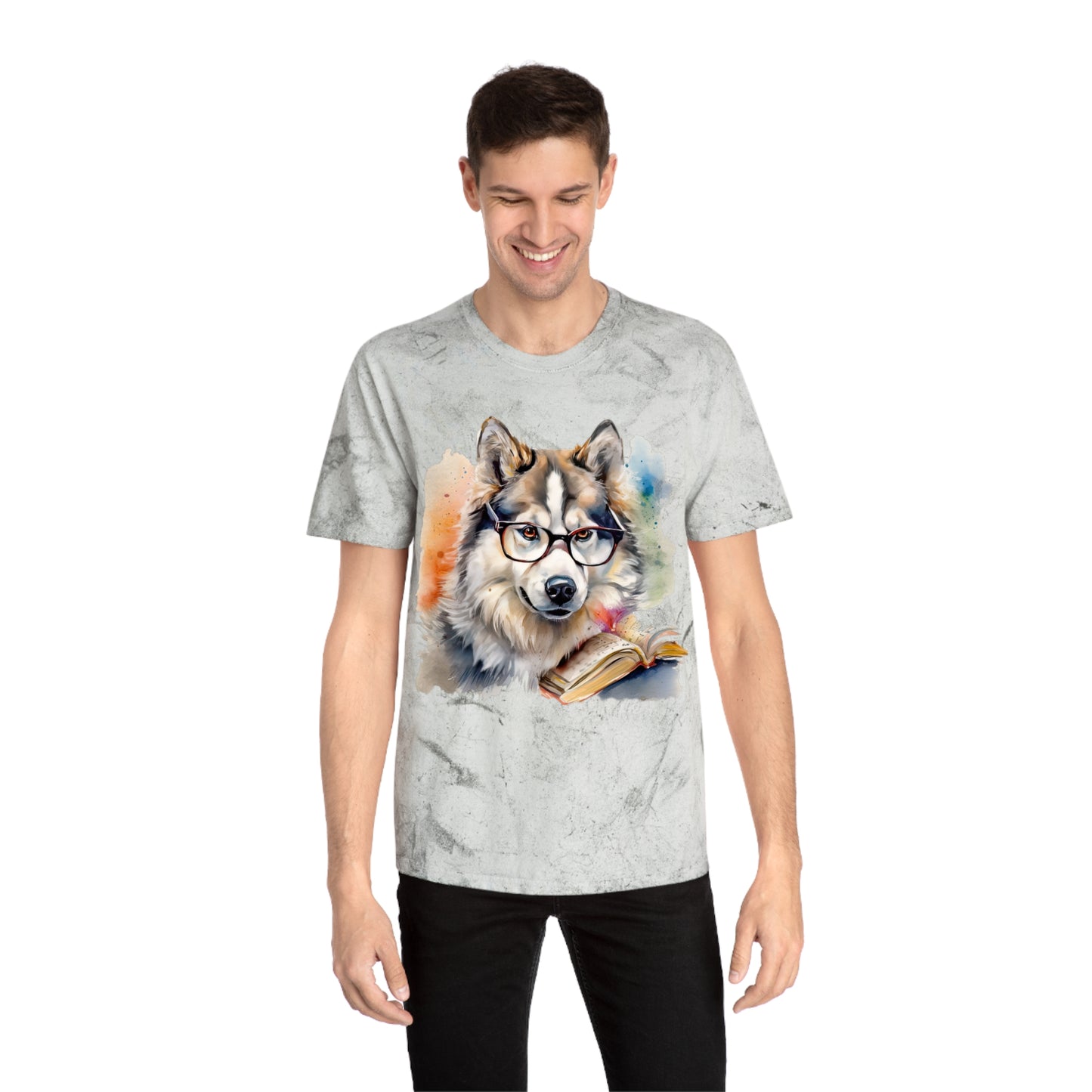 Alaskan Malamute 4 Unisex Color Blast T-Shirt