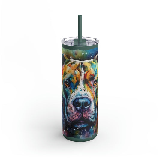 Pitbull 1 Maars Maker Skinny Matte Tumbler, 20oz
