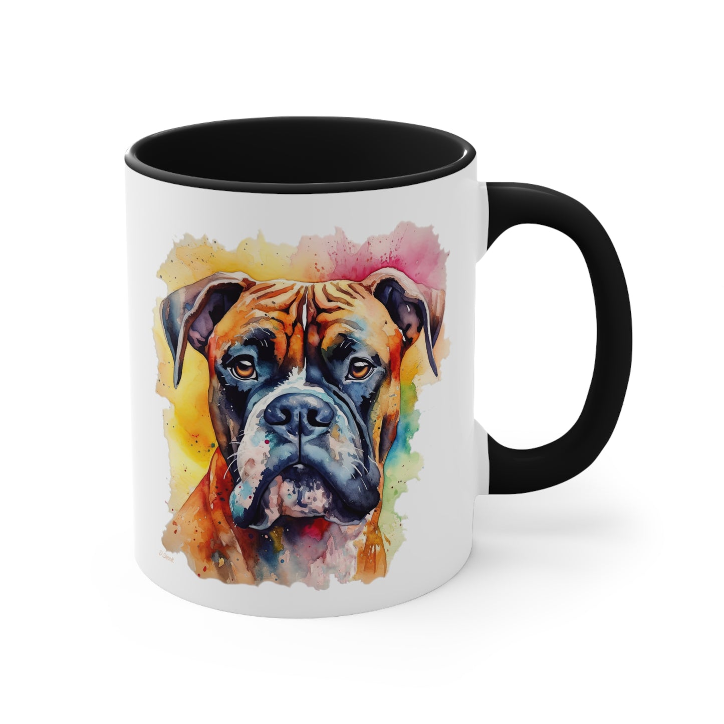 Boxer 1 Accent Mugs