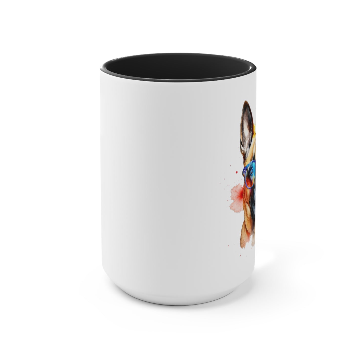 Belgium Malinois 6 Accent Mugs